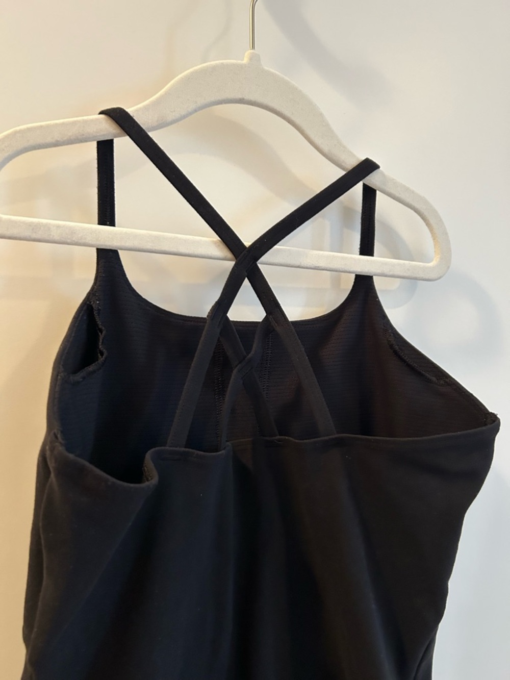 Athleta Girl Black Girls' Got Your Back Leotard - Size 12 - Picture 7 of 8